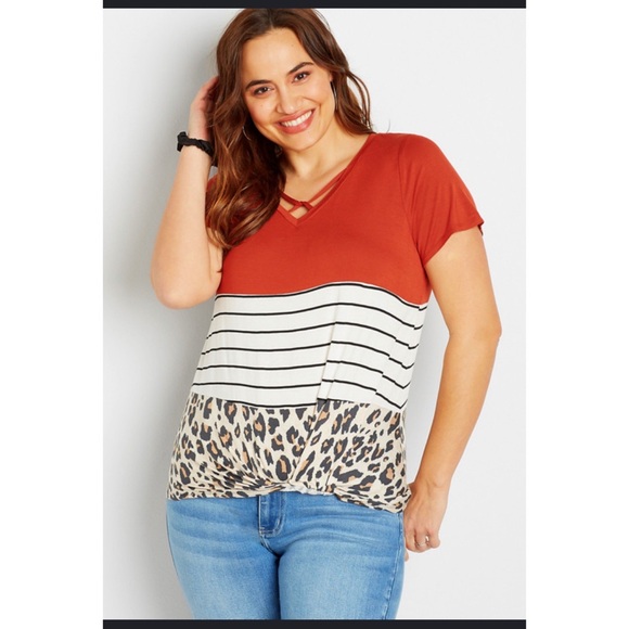 MAURICES Strappy T Shirt - Picture 1 of 4